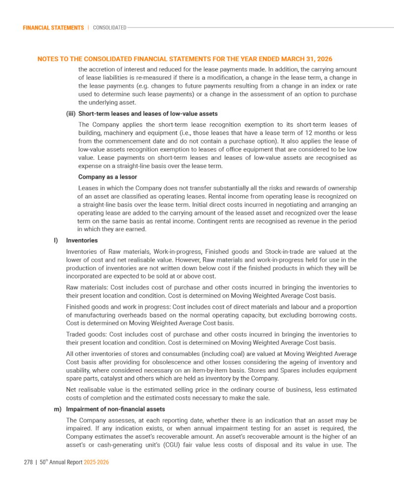 GNFC Annual Report 2025-26 — page 302