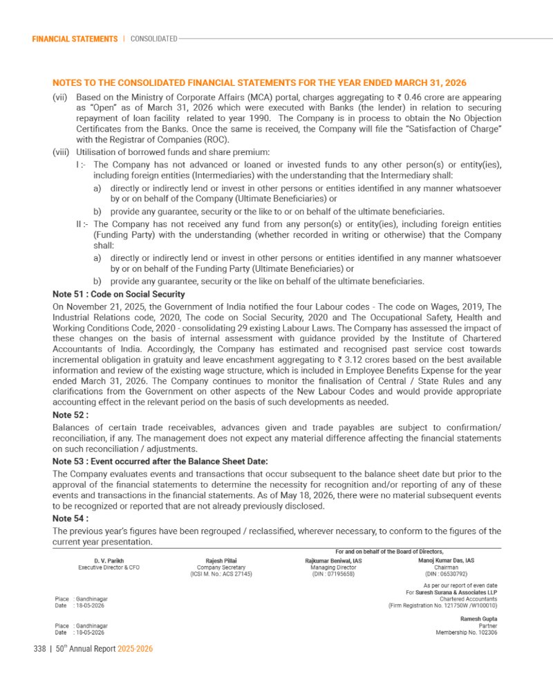 GNFC Annual Report 2025-26 — page 362