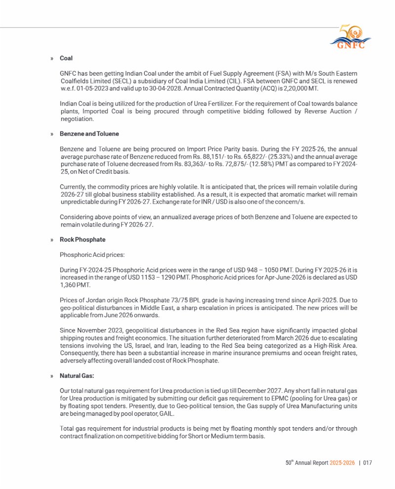 GNFC Annual Report 2025-26 — page 41