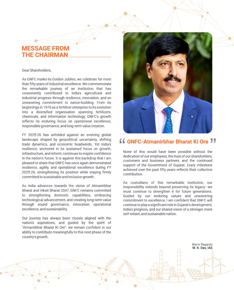 GNFC Annual Report 2025-26 — page 6