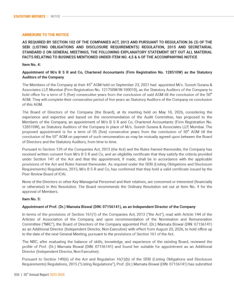 GNFC Annual Report 2025-26 — page 60