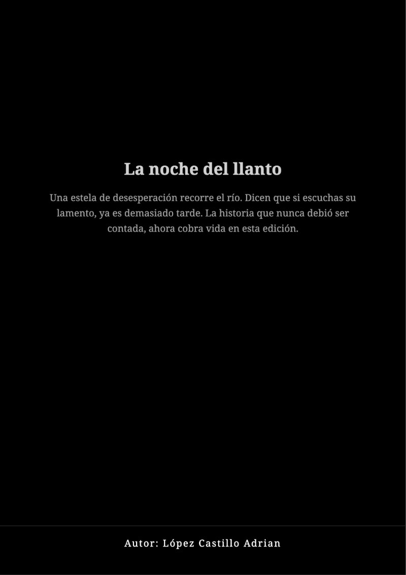La leyenda de la llorona — page 12