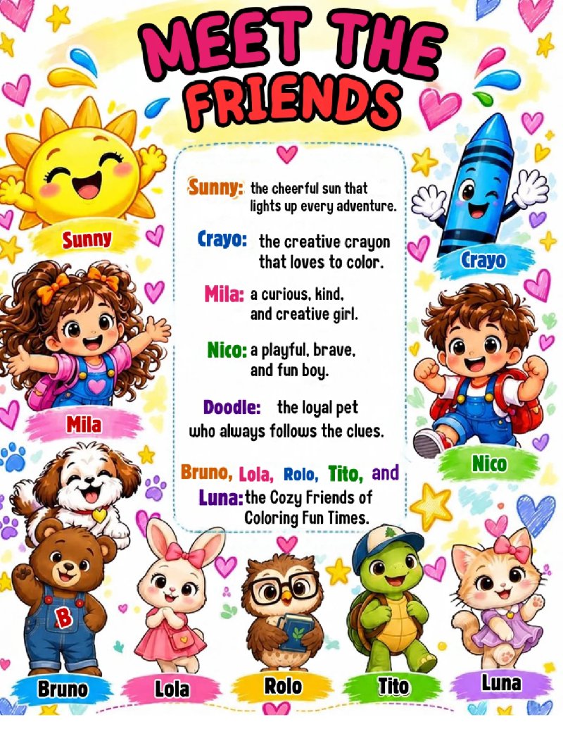 THE LOST COLOR IN cOLORING FUN TIMES WORD — page 2