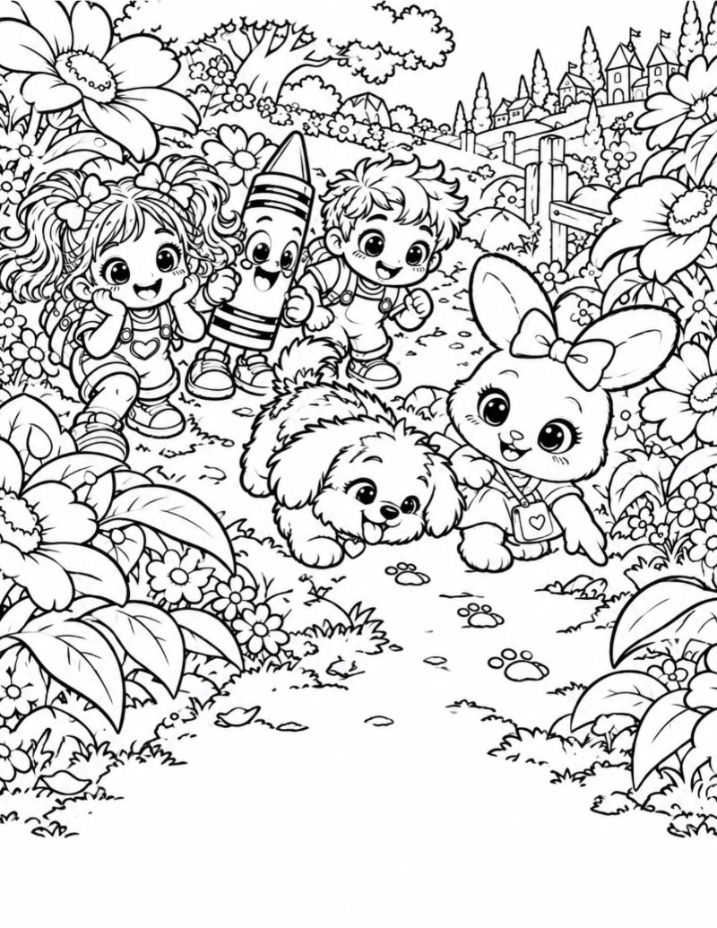 THE LOST COLOR IN cOLORING FUN TIMES WORD — page 11