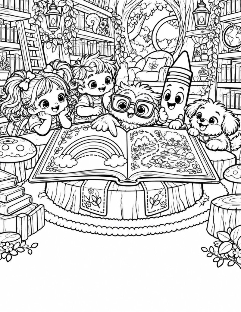 THE LOST COLOR IN cOLORING FUN TIMES WORD — page 15