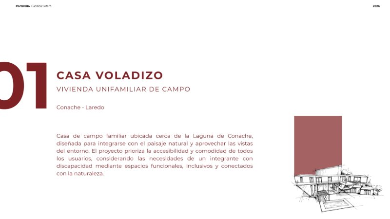 LUCIANA SOTERO GUTIÉRREZ - PORTAFOLIO DE ARQUITECTURA 2026 — page 4