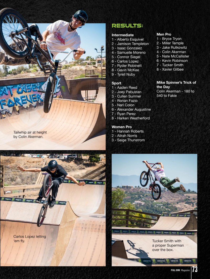Pull BMX magazine — page 73