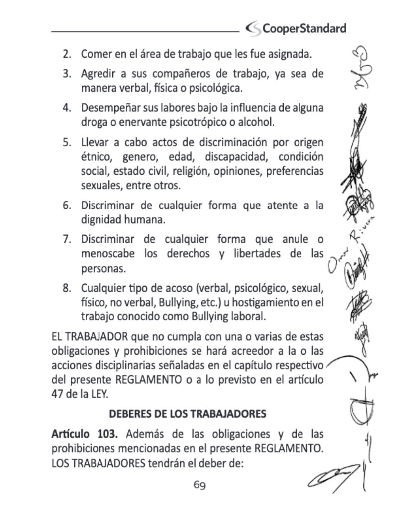 REGLAMENTO COOPER JUÁREZ — page 70