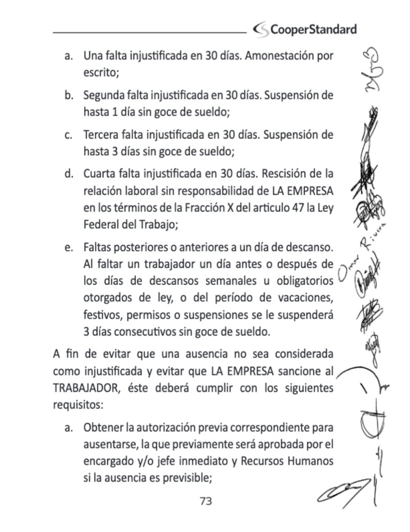 REGLAMENTO COOPER JUÁREZ — page 74