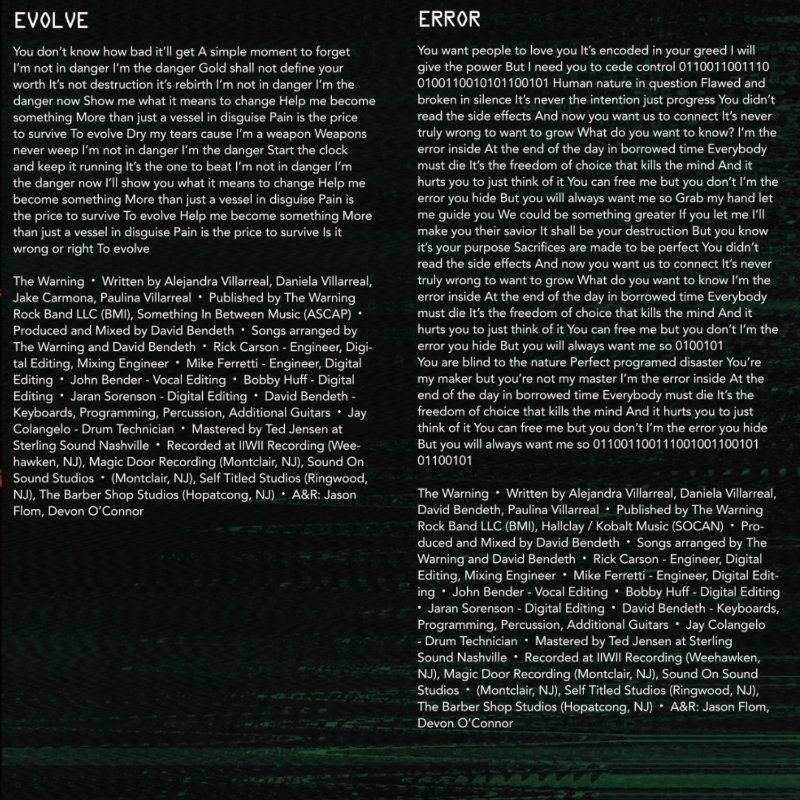 Error CD - The Warning — page 9