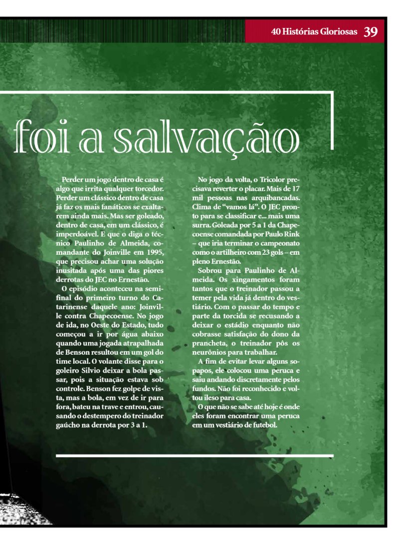 40 Histórias Gloriosas — page 41