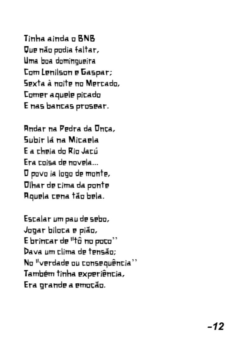 UM SALTO NA HISTÓRIA E OUTRO NAS LEMBRANÇAS (Cordel digital) — page 13