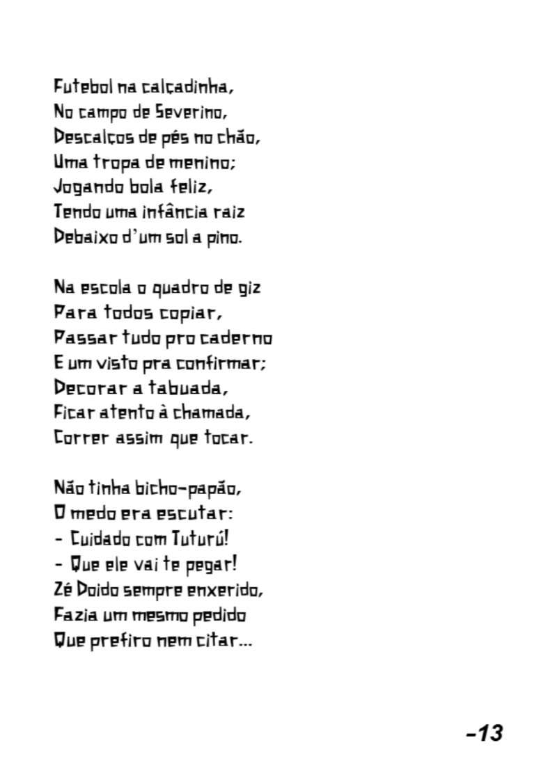 UM SALTO NA HISTÓRIA E OUTRO NAS LEMBRANÇAS (Cordel digital) — page 14