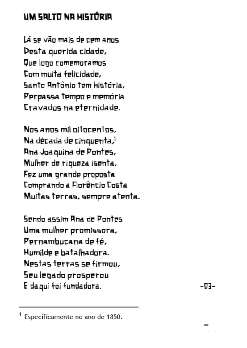 UM SALTO NA HISTÓRIA E OUTRO NAS LEMBRANÇAS (Cordel digital) — page 4