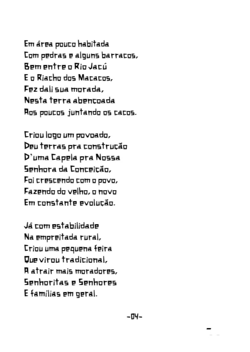 UM SALTO NA HISTÓRIA E OUTRO NAS LEMBRANÇAS (Cordel digital) — page 5