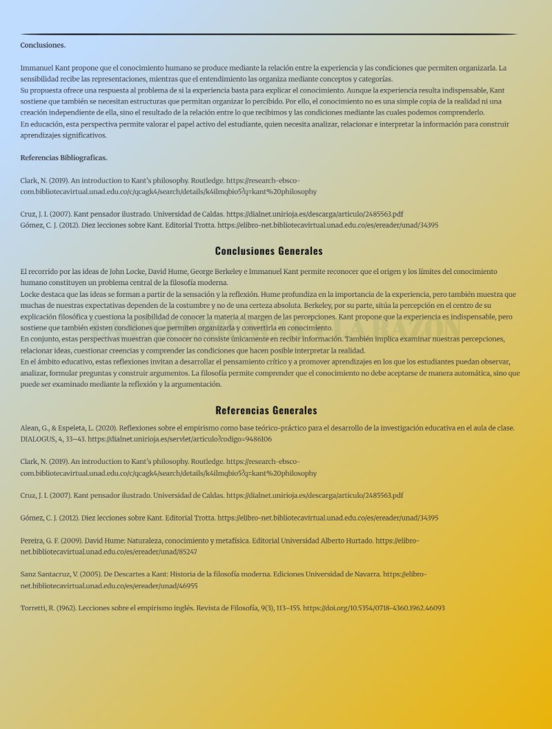 La Experiencia Y La Razon — page 9
