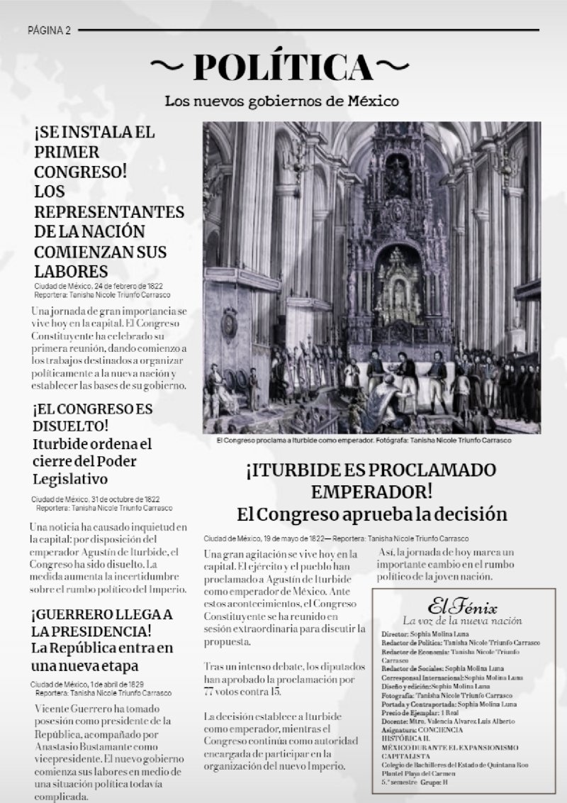 Periódico El Fénix-Edición 1821-1830 — page 2