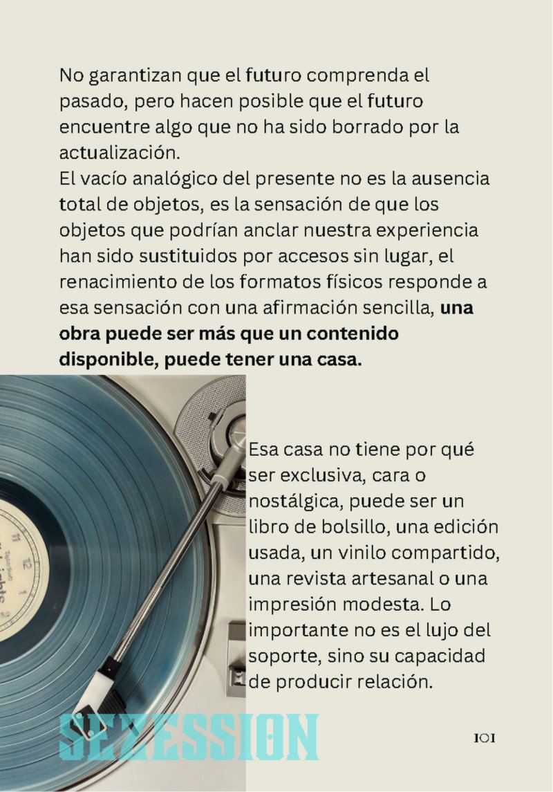 sezession especial buenos lectores n30 — page 101