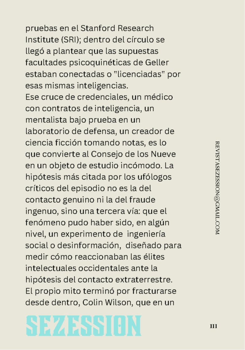 sezession especial buenos lectores n30 — page 111