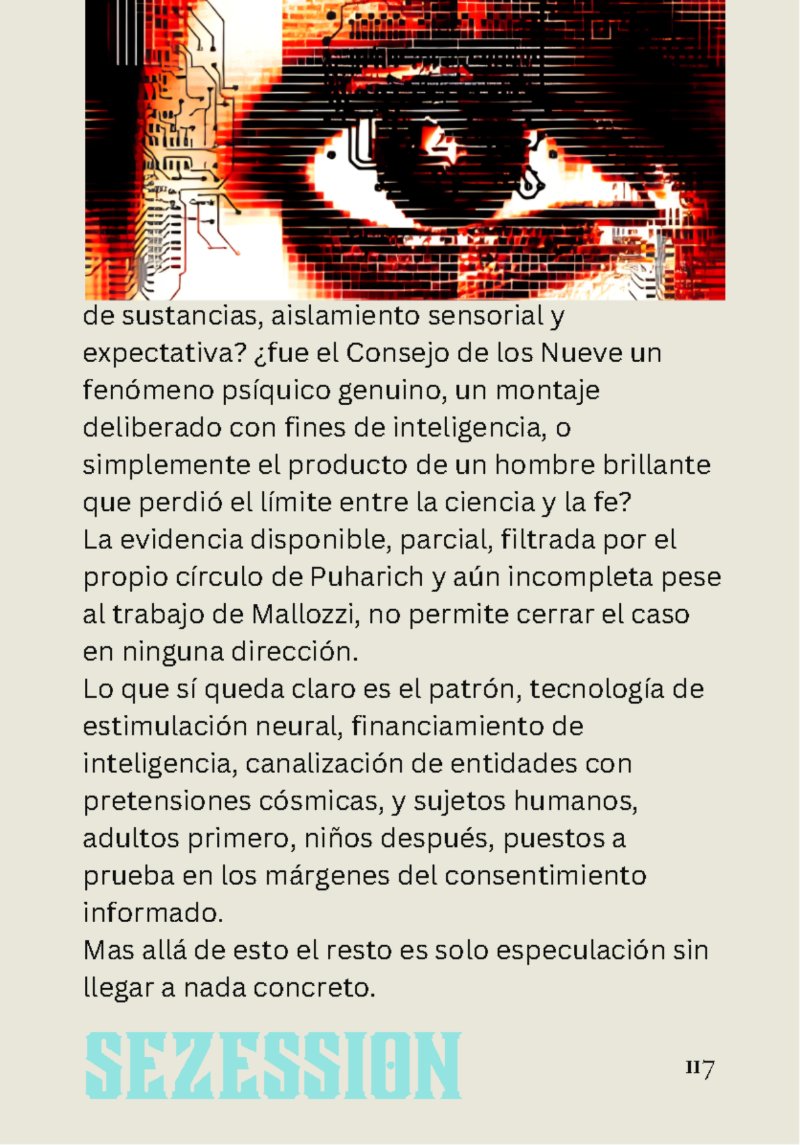 sezession especial buenos lectores n30 — page 117