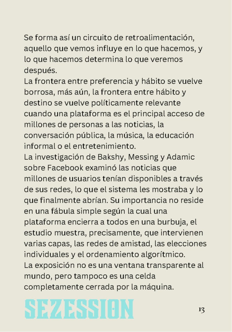 sezession especial buenos lectores n30 — page 13