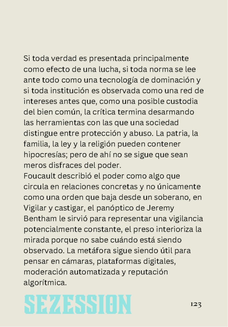 sezession especial buenos lectores n30 — page 123