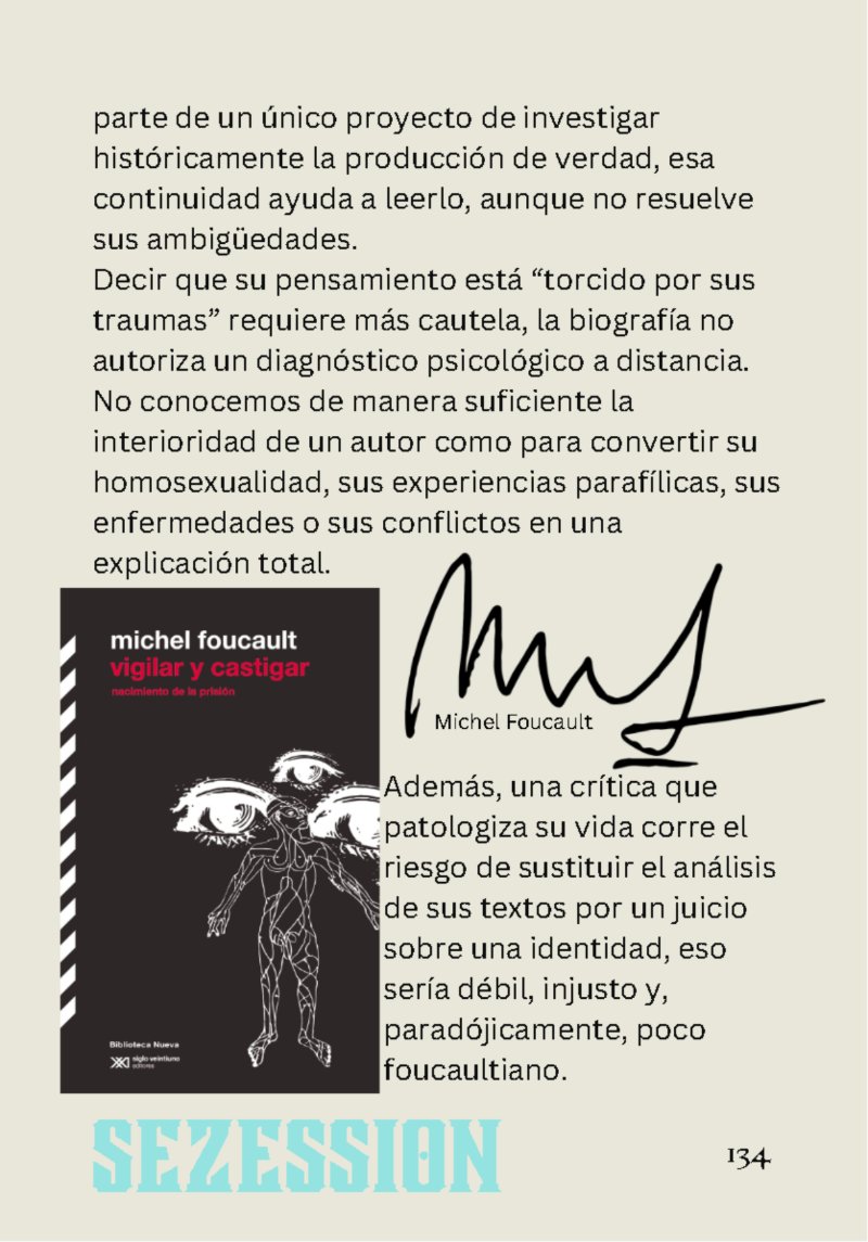 sezession especial buenos lectores n30 — page 134