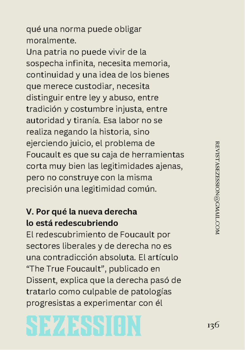 sezession especial buenos lectores n30 — page 136