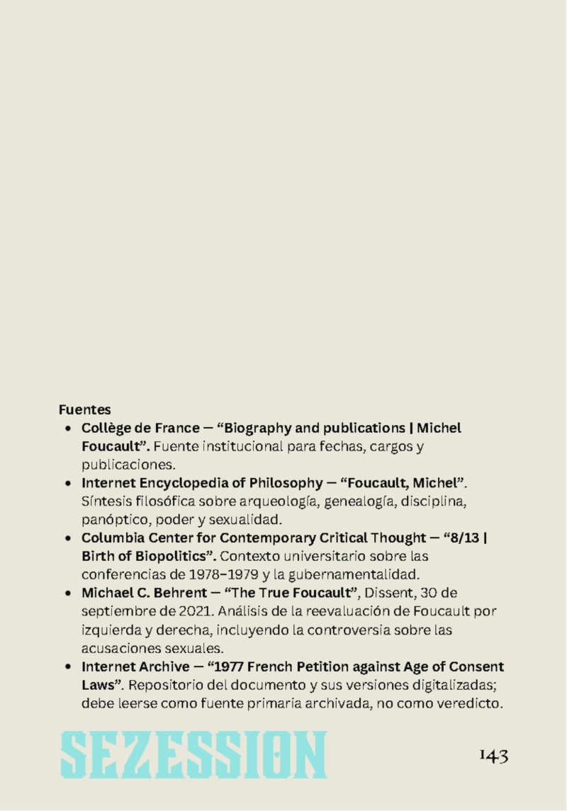 sezession especial buenos lectores n30 — page 143