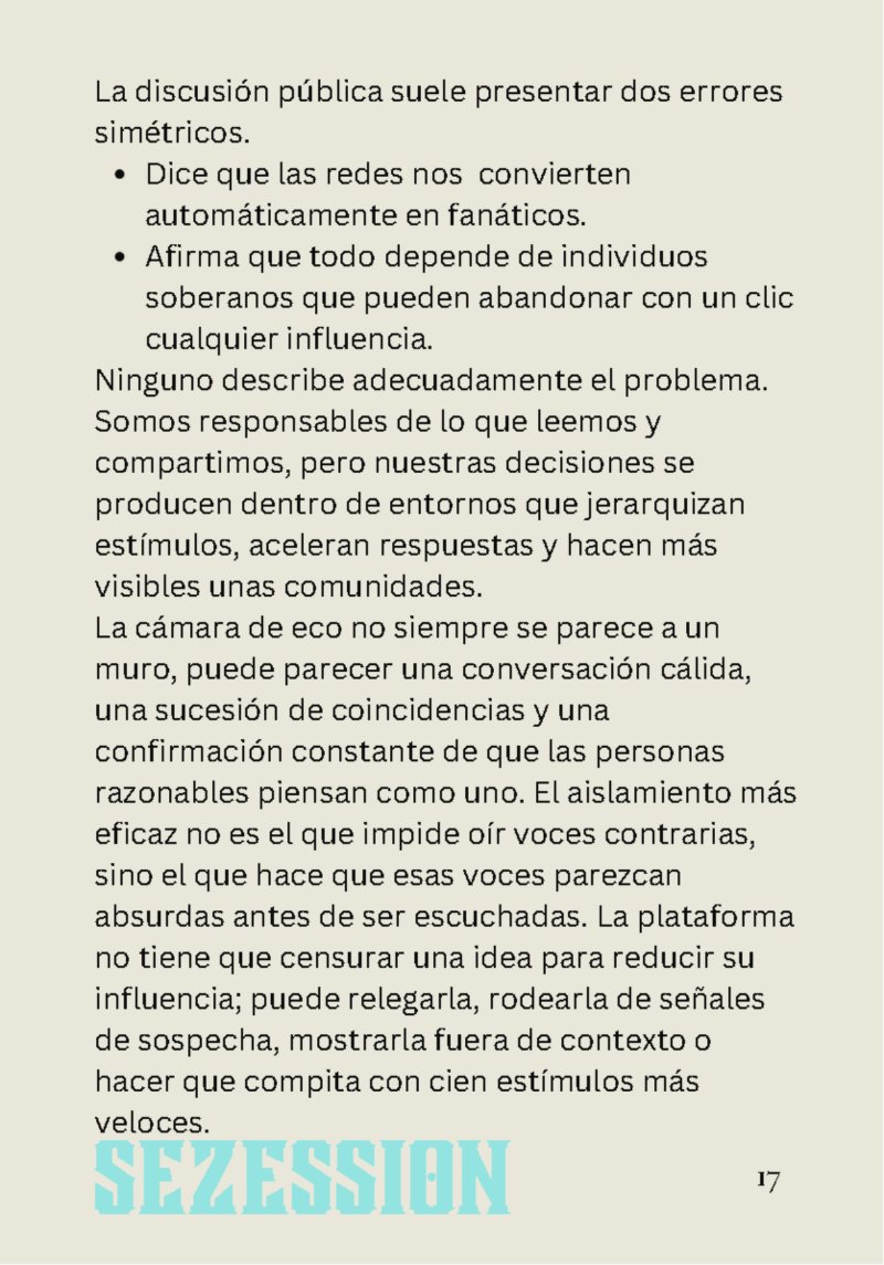 sezession especial buenos lectores n30 — page 17