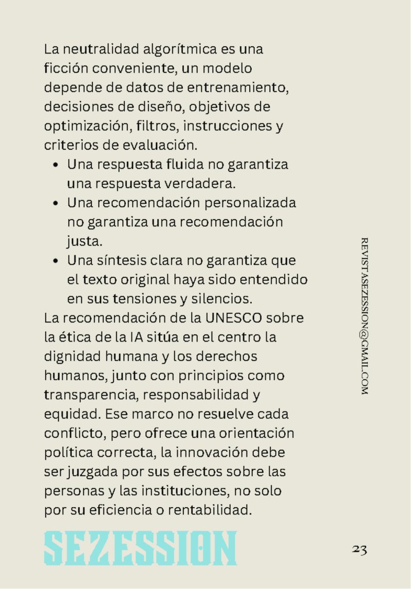 sezession especial buenos lectores n30 — page 23