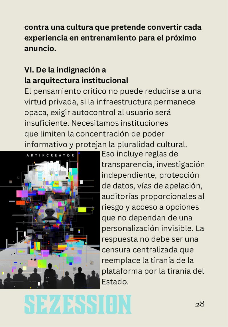 sezession especial buenos lectores n30 — page 28