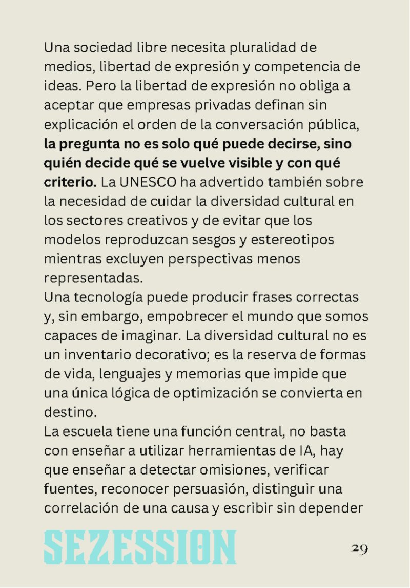 sezession especial buenos lectores n30 — page 29