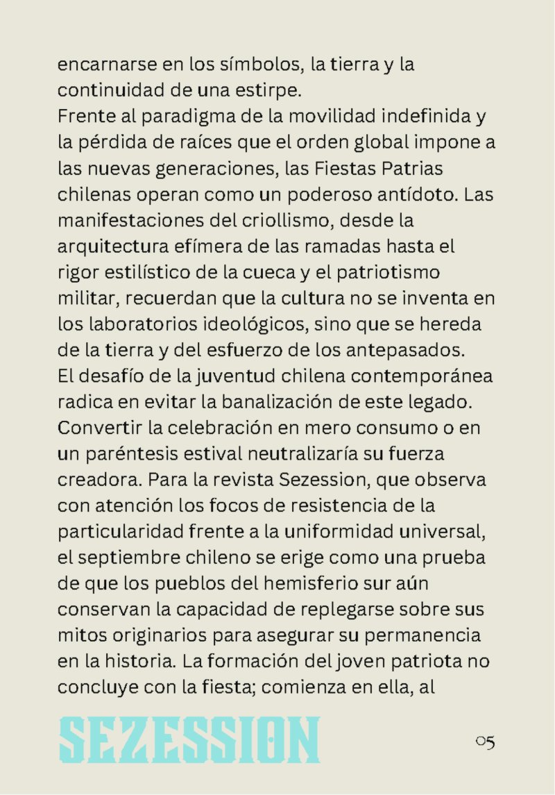 sezession especial buenos lectores n30 — page 5