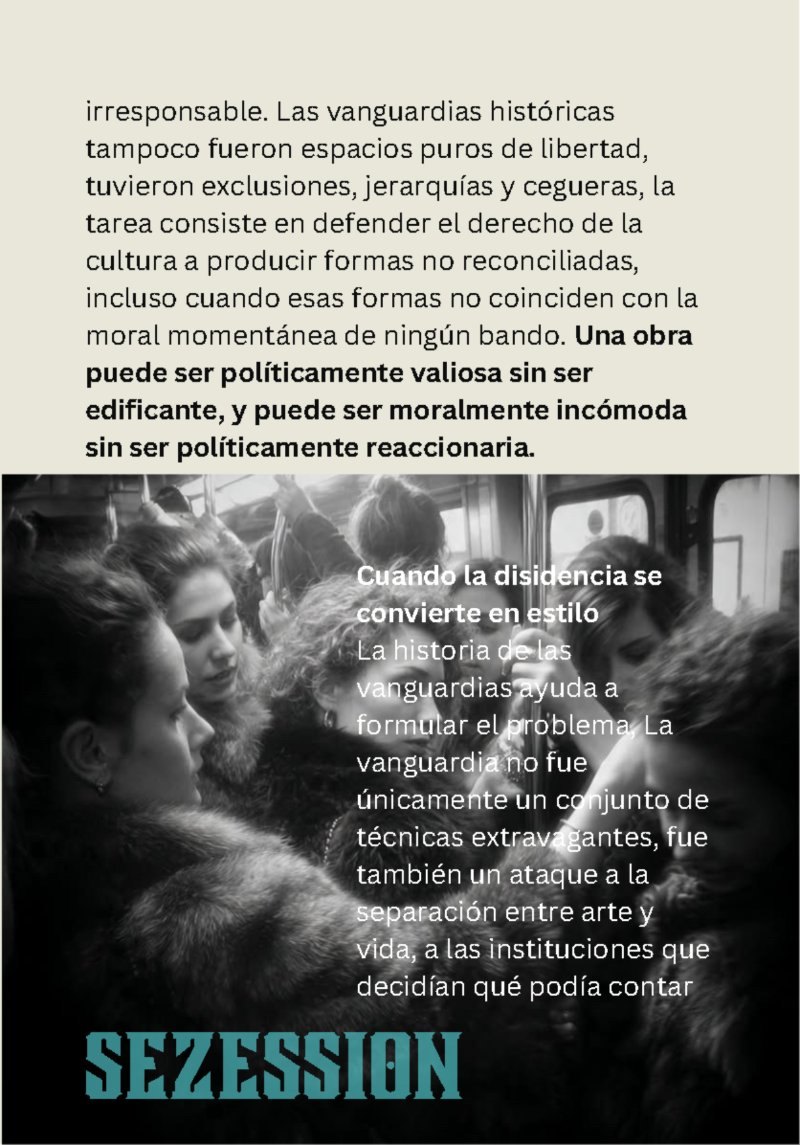 sezession especial buenos lectores n30 — page 46