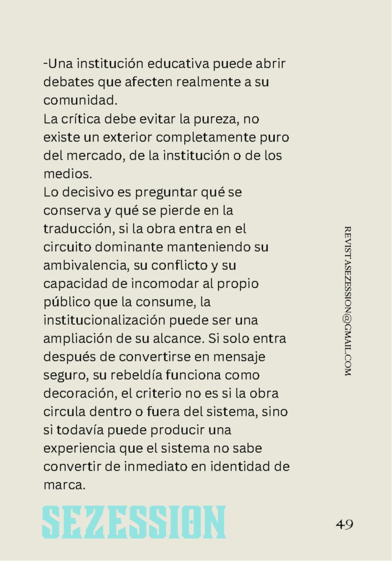 sezession especial buenos lectores n30 — page 49