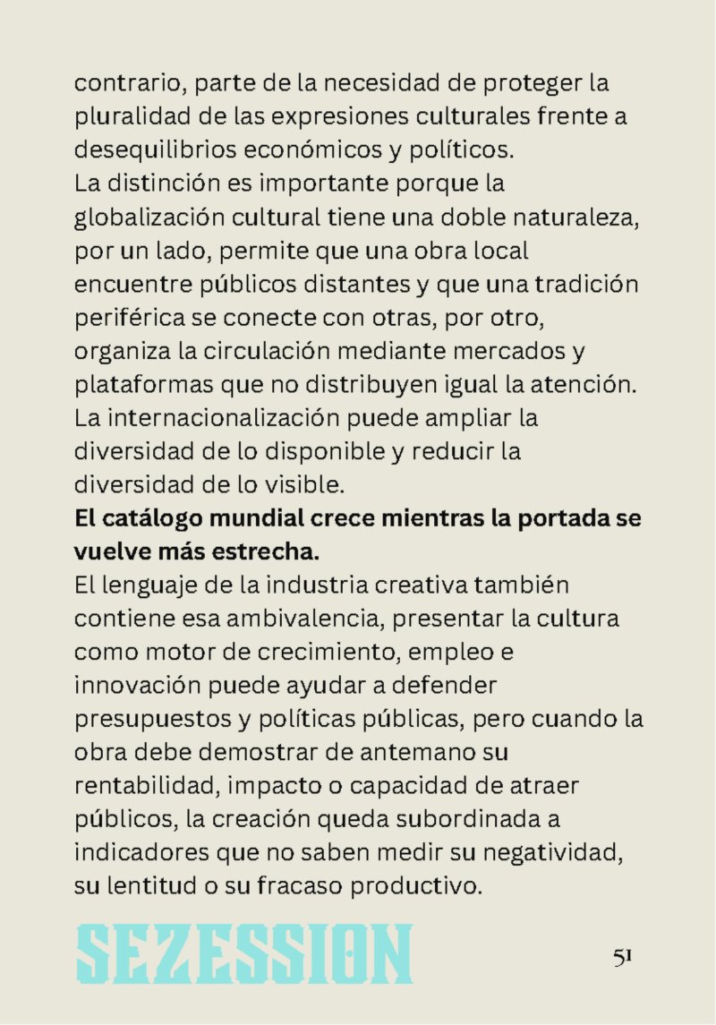 sezession especial buenos lectores n30 — page 51