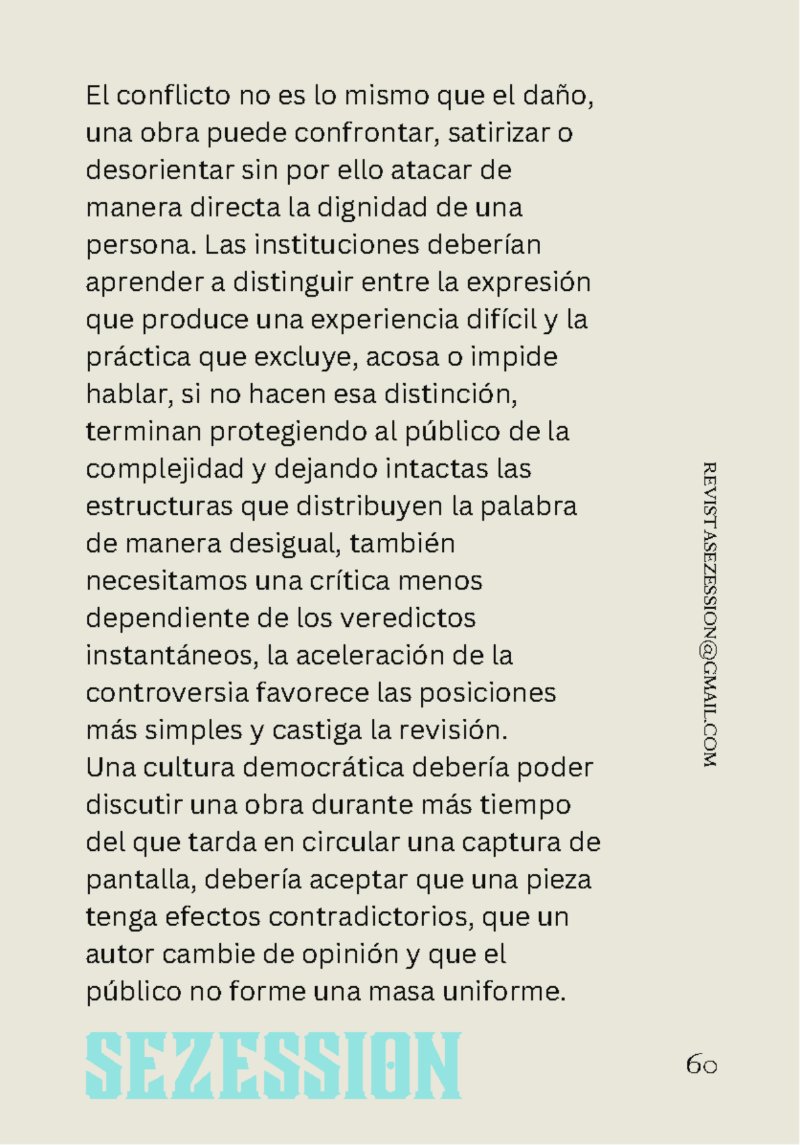 sezession especial buenos lectores n30 — page 60