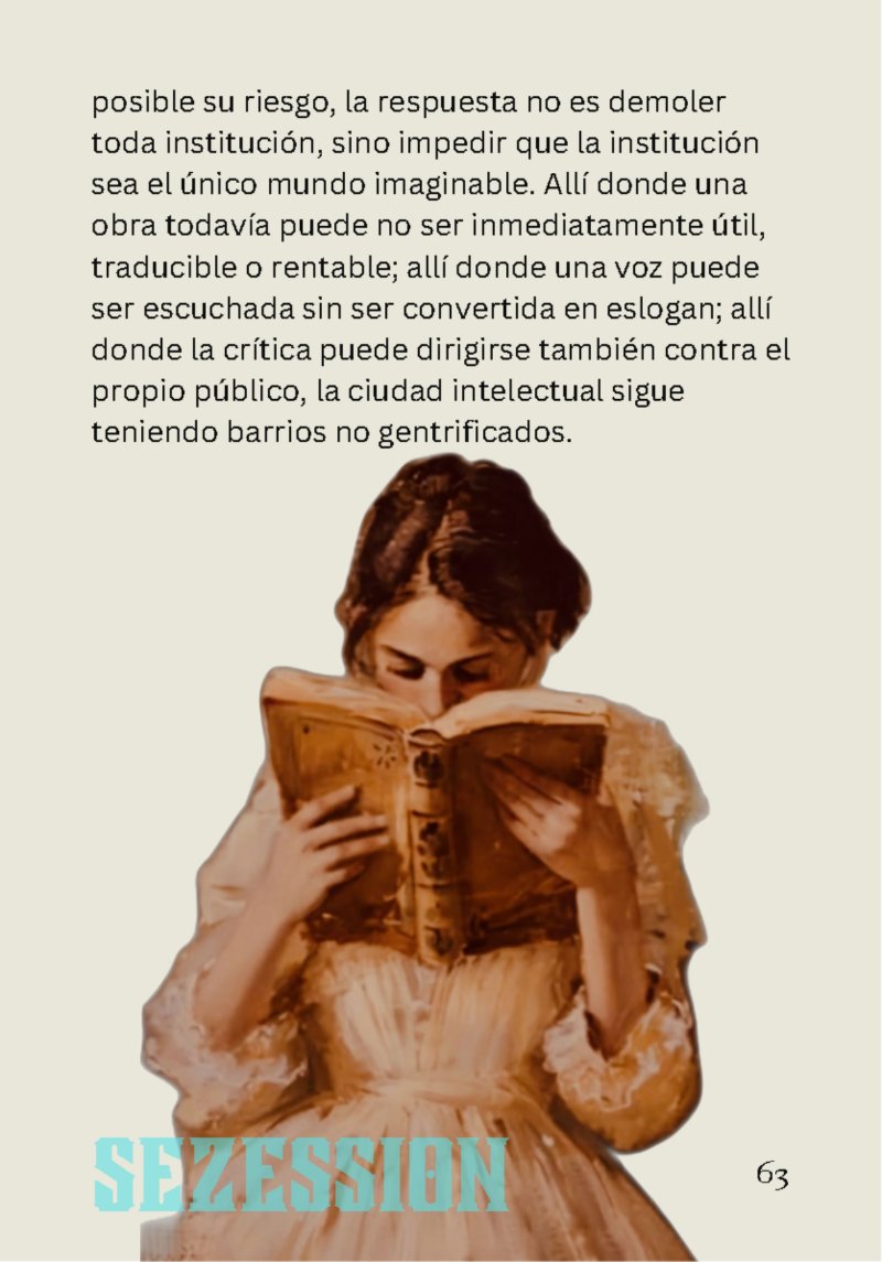 sezession especial buenos lectores n30 — page 63