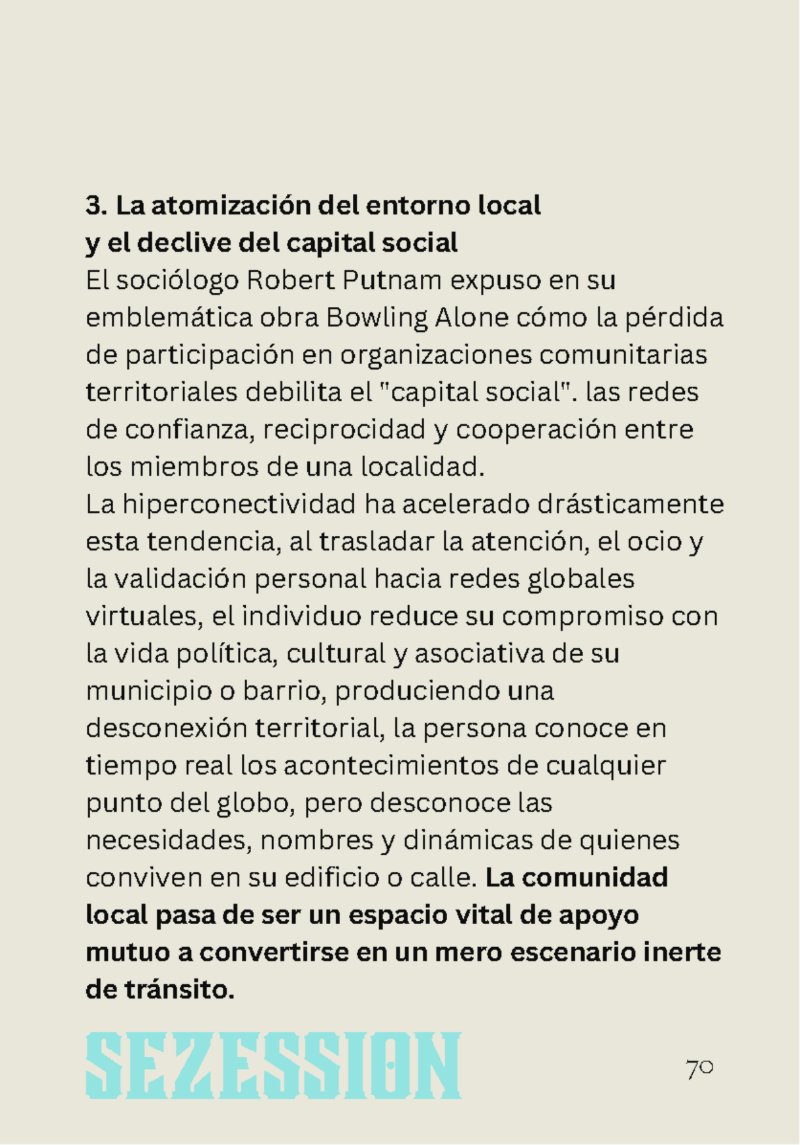 sezession especial buenos lectores n30 — page 70