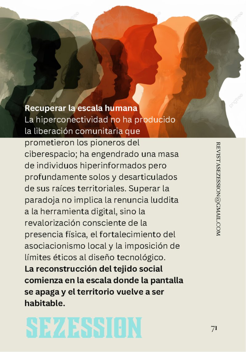 sezession especial buenos lectores n30 — page 71