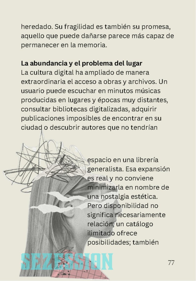 sezession especial buenos lectores n30 — page 77