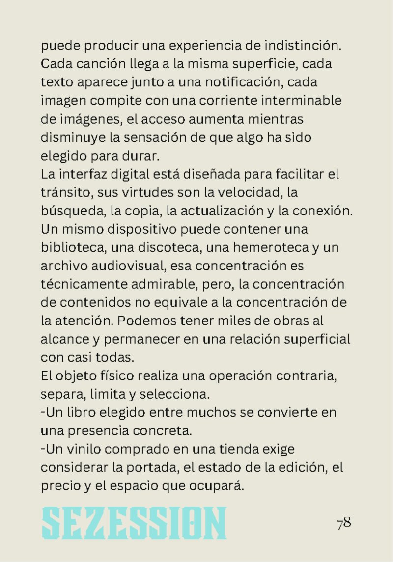 sezession especial buenos lectores n30 — page 78