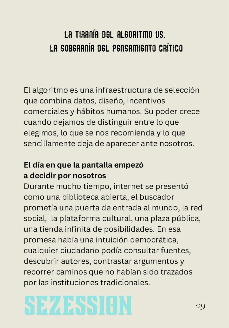 sezession especial buenos lectores n30 — page 9