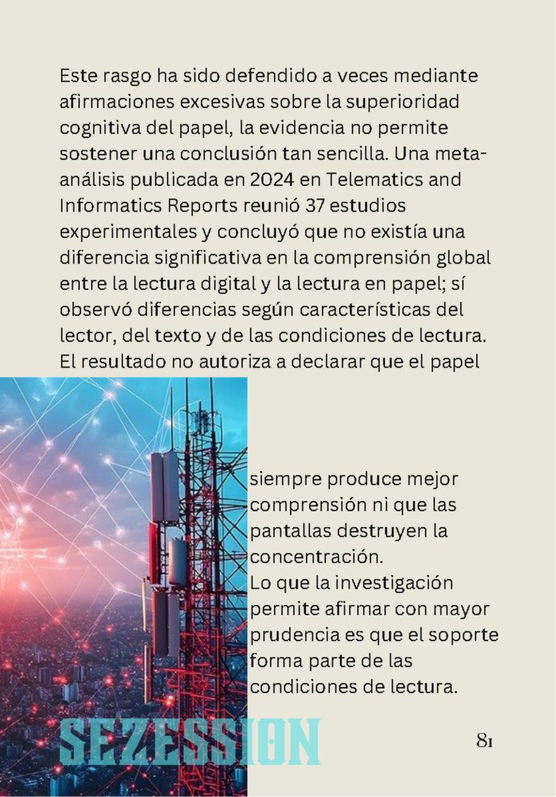 sezession especial buenos lectores n30 — page 81