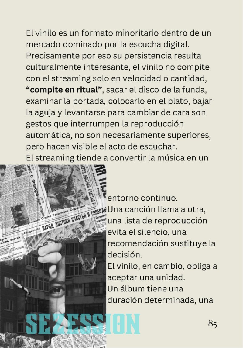 sezession especial buenos lectores n30 — page 85