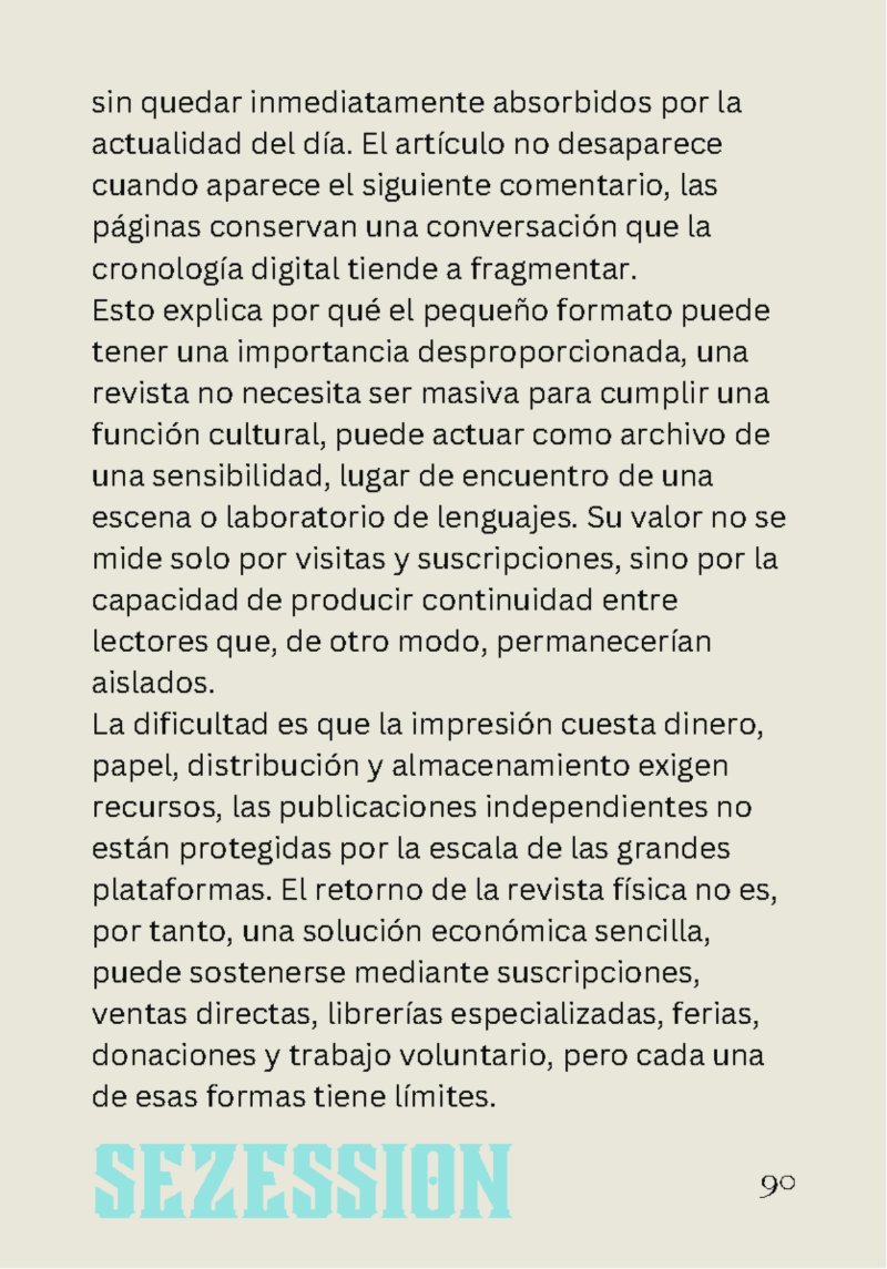 sezession especial buenos lectores n30 — page 90