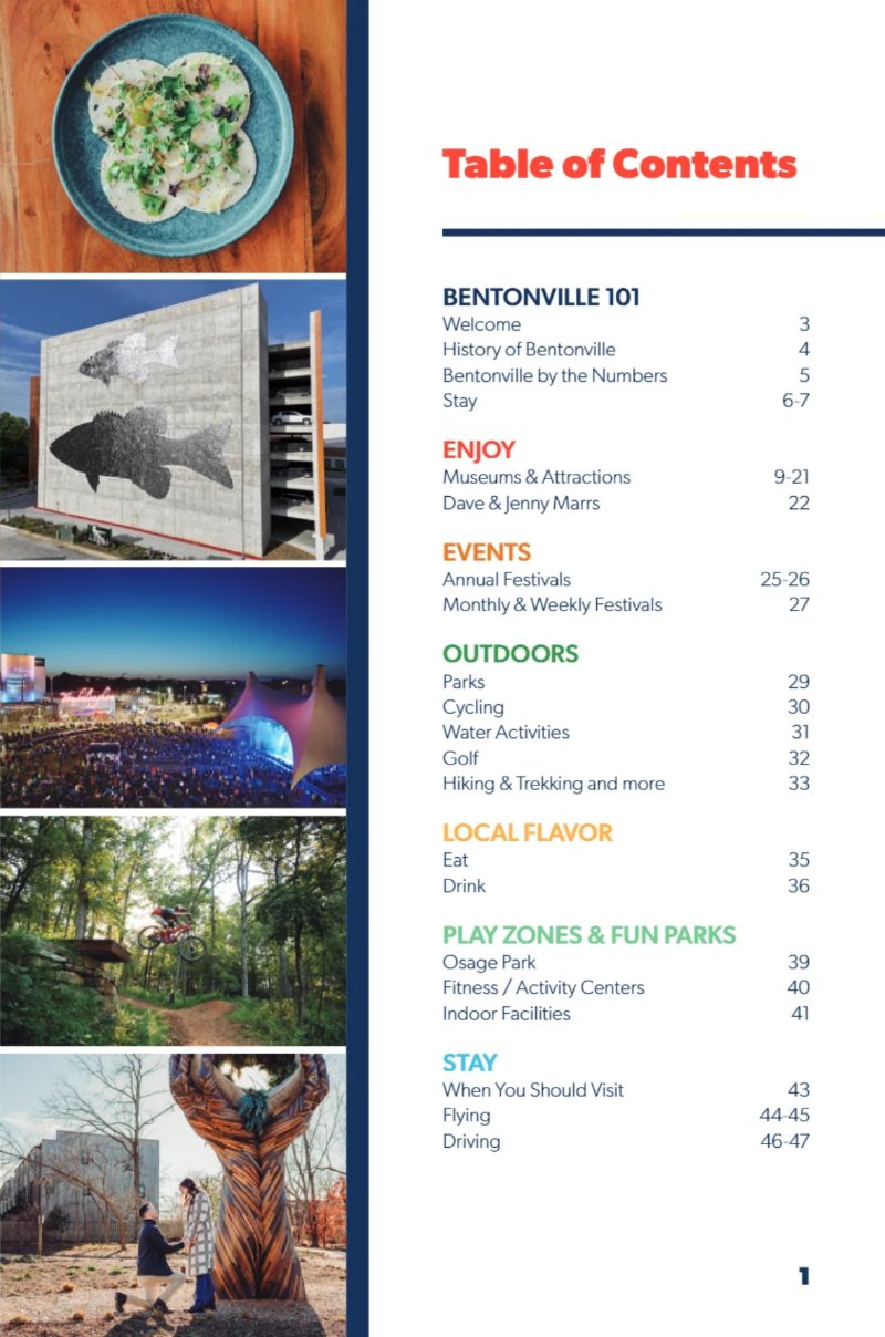 Visit Bentonville Travel Guide 2026 — page 3