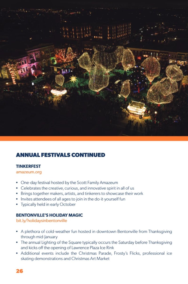 Visit Bentonville Travel Guide 2026 — page 28