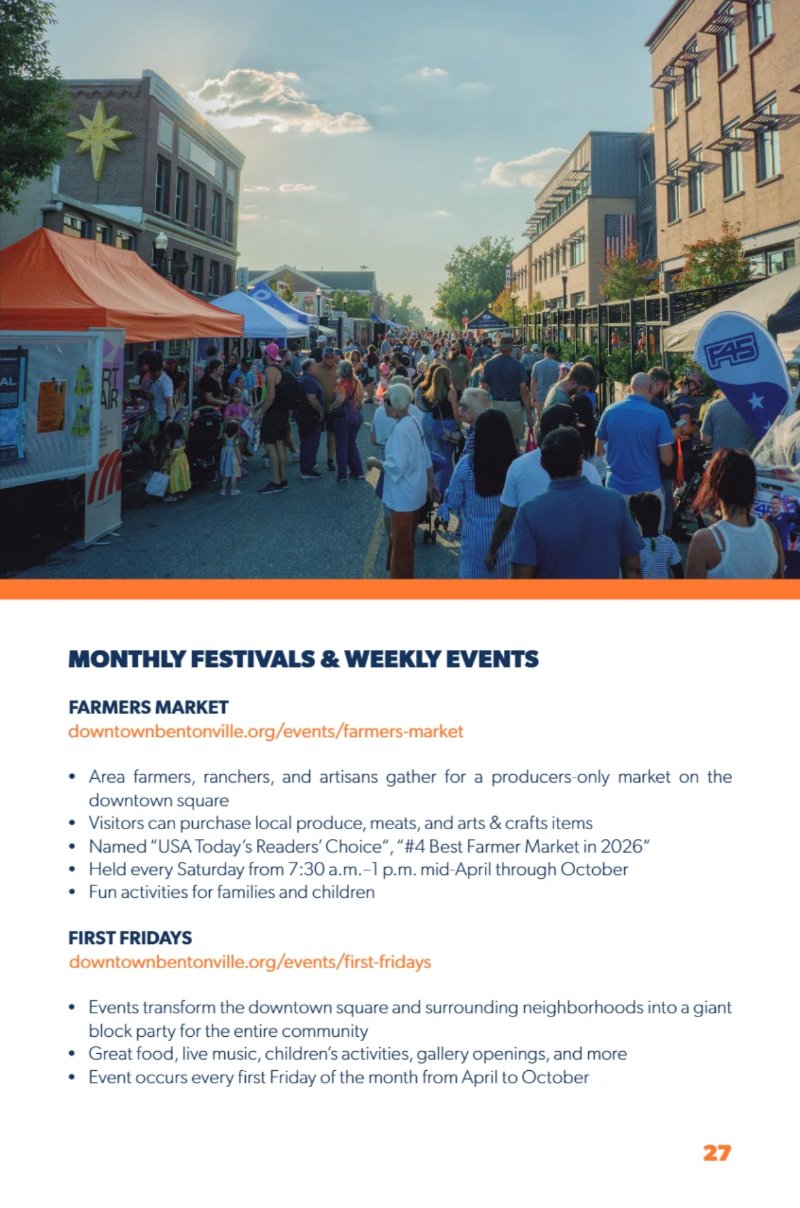 Visit Bentonville Travel Guide 2026 — page 29